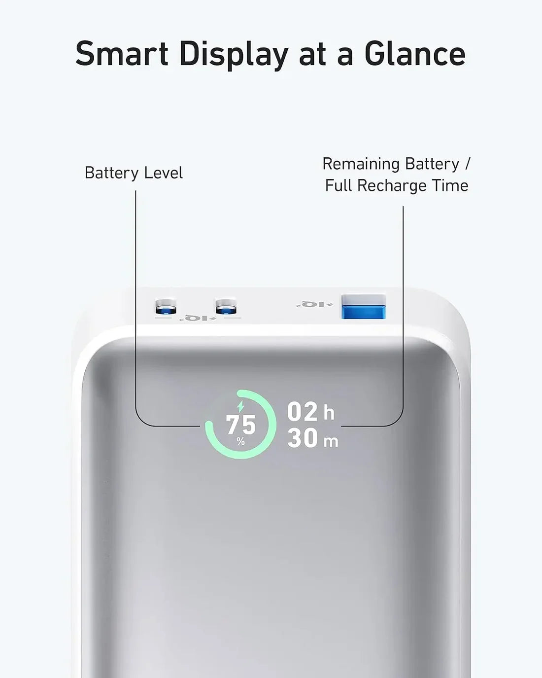 Anker 533 Power Bank (PowerCore 30W ) 10000 PD -White Anker 533 Power Bank (PowerCore 30W ) 10000 PD -White